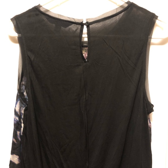 Vera Wang tank top dress shirt tunic L - Picture 5 of 8